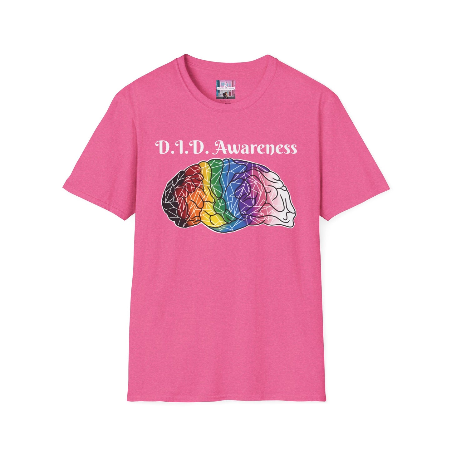 Dissociative Identity Disorder Awareness Brain Tee