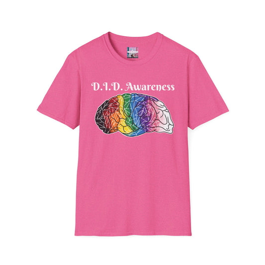 Dissociative Identity Disorder Awareness Brain Tee