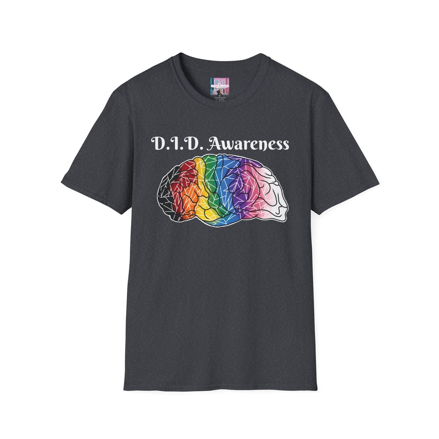 Dissociative Identity Disorder Awareness Brain Tee